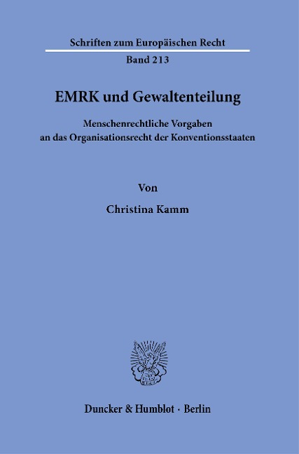 EMRK und Gewaltenteilung.
