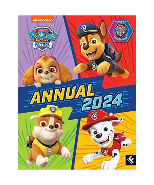 Paw Patrol Annual 2024: Brand-New Illustrated Gift Annual for Children, perfect for fans of the hit Nickelodeon TV show aged 2, 3, 4, 5 years