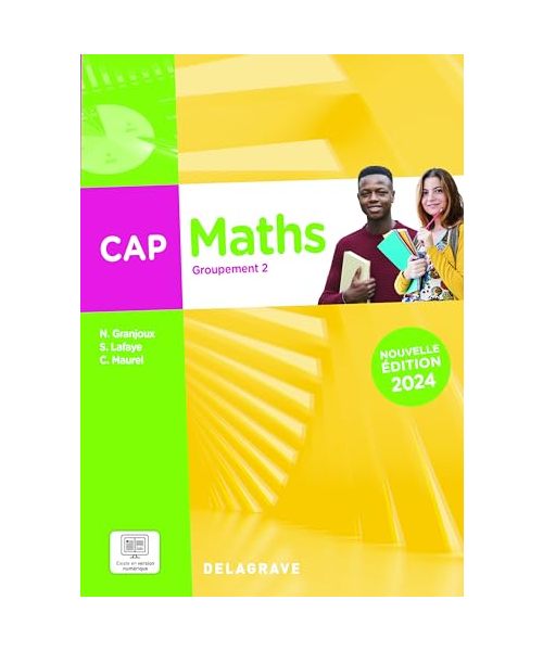 Mathématiques - Groupement 2 - CAP (2024) - Pochette élève