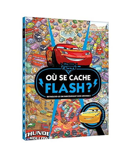 CARS - Où se cache Flash ? - Cherche et trouve - Disney Pixar