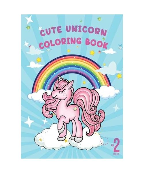 Cute Unicorn coloring book: kleurboek voor kinderen