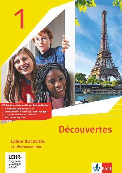 Découvertes 1. Ausgabe 1. oder 2. Fremdsprache. Cahier d'activités mit Mediensammlung 1. Lernjahr