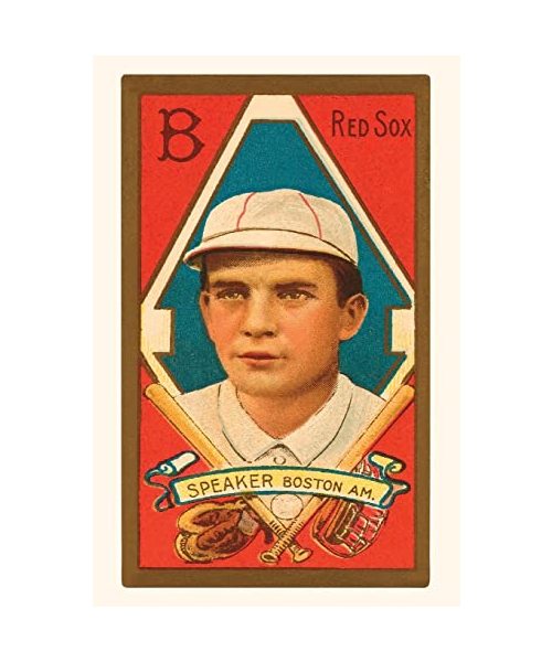 Vintage Journal Early Baseball Card, Tris Speaker
