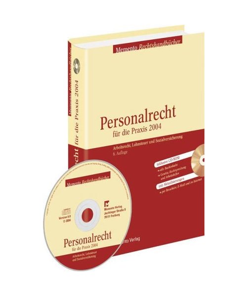Personalrecht für die Praxis 2004. Mit CD-ROM.