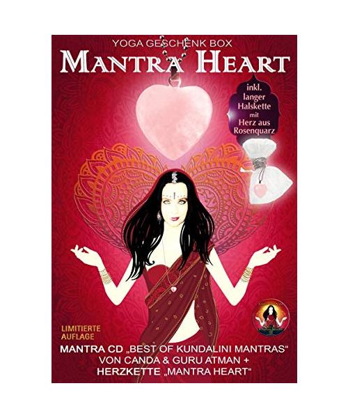 Mantra Heart Yoga Geschenk Box: CD + Herzkette