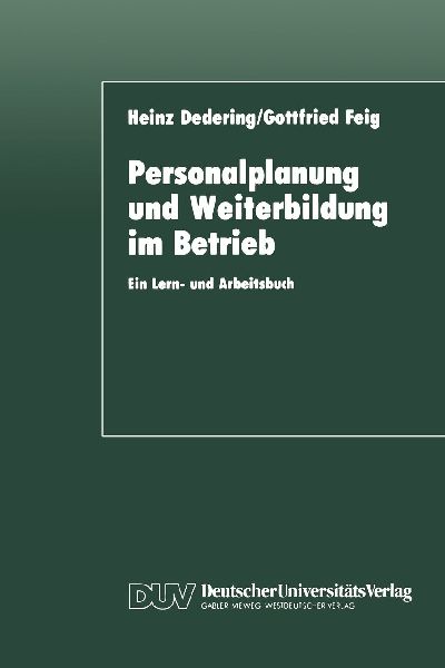 Personalplanung und Weiterbildung im Betrieb
