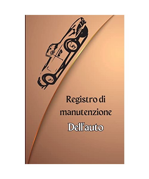 Libro di bordo per la manutenzione dell'auto