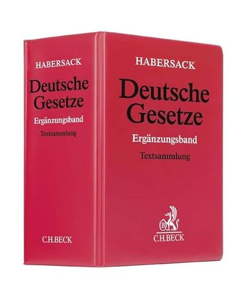 Deutsche Gesetze Ergänzungsband (ohne Fortsetzungsnotierung). Inkl. 85. Ergänzungslieferung