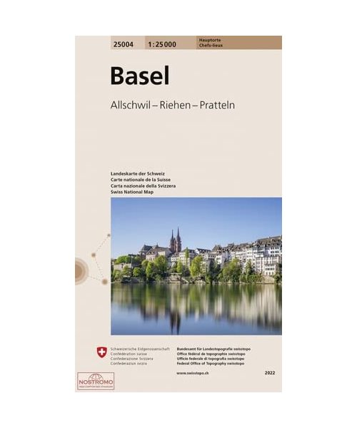 Swisstopo 1 : 25 000 Basel