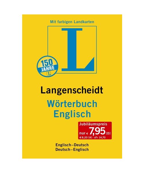 Wörterbuch Englisch. Langenscheidt. Sonderausgabe