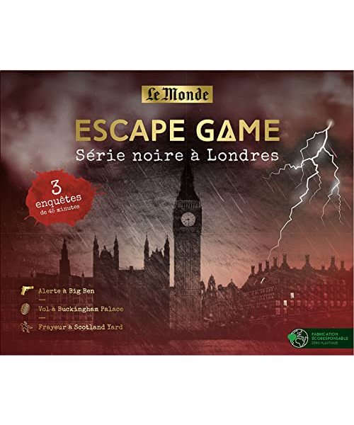 ESCAPE GAME - SERIE NOIRE A LONDRES