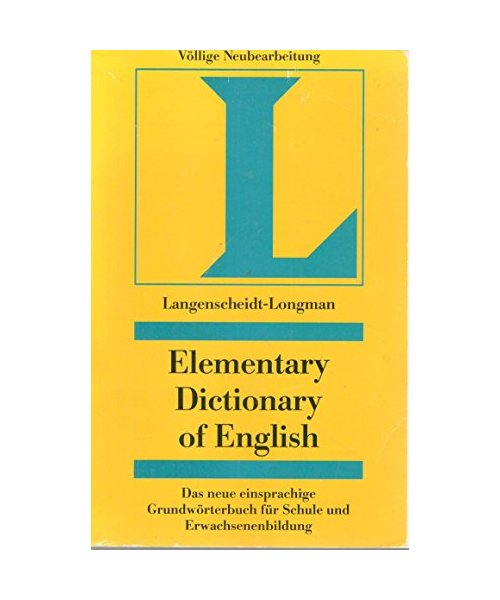 Langenscheidts Elementary Dictionary of English
