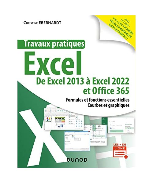 Travaux pratiques - Excel: De Excel 2013 à Excel 2022 et Office 365