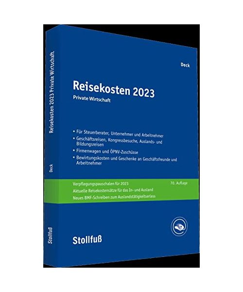 Reisekosten 2023