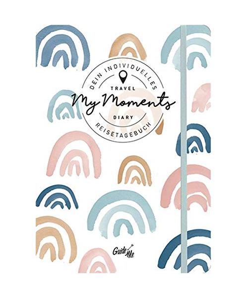 GuideMe Travel Diary "Rainbows" - individuelles Reisetagebuch