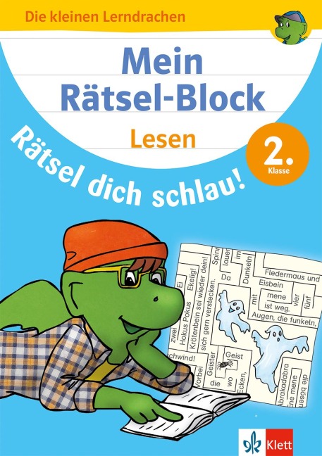 Mein Rätsel-Block Rätsel dich schlau! Lesen 2. Klasse. Deutsch, Grundschule