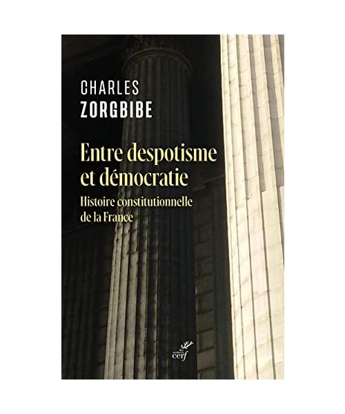 ENTRE DESPOTISME ET DEMOCRATIE - HISTOIRE CONSTITUTIONNELLE DE LA FRANCE