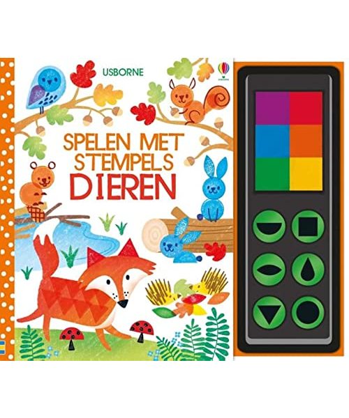 Spelen met stempels Dieren