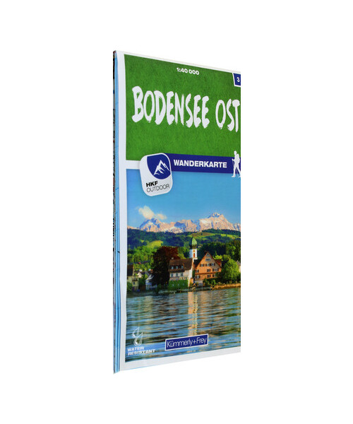 Bodensee Ost 03 Wanderkarte 1:40 000 matt laminiert