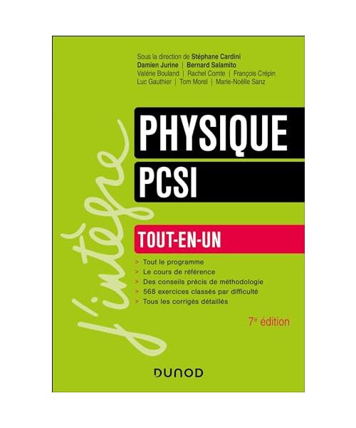 Physique Tout-en-un PCSI - 7e éd.