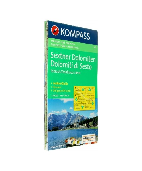 Sextner Dolomiten / Dolomoti di Sesto 1 : 50 000