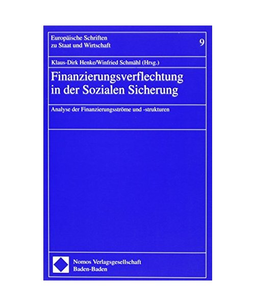 Finanzierungsverflechtung in der Sozialen Sicherung