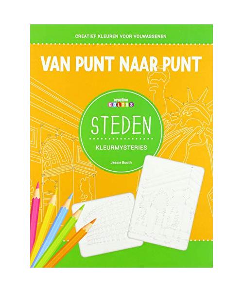 Van punt naar punt - steden (Creative colors)