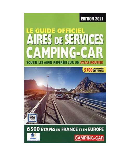 Le guide officiel - Aires de services camping-car