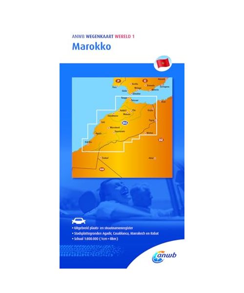 ANWB Wegenkaart Marokko