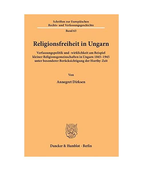 Religionsfreiheit in Ungarn