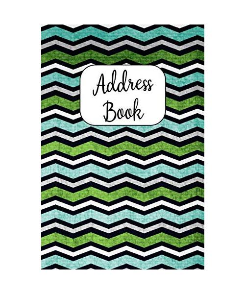 Address Book: Cute Address Book with Alphabetical Organizer, Names, Addresses, Birthday, Phone, Work, Email and Notes (6x9 Size Address Book, Band 52)