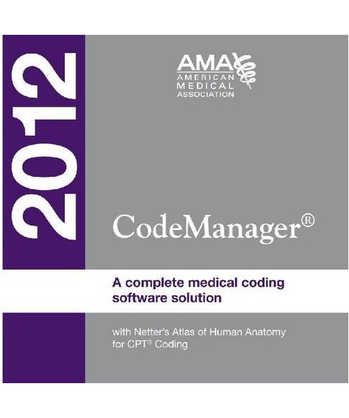 Codemanager 2012 with Netters Atlas of Human Anatomy for CPT Coding CD-ROM Single User