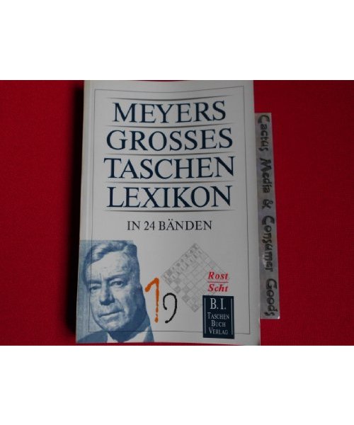 Meyers grosses Taschenlexikon Band 19 Rost-Scht