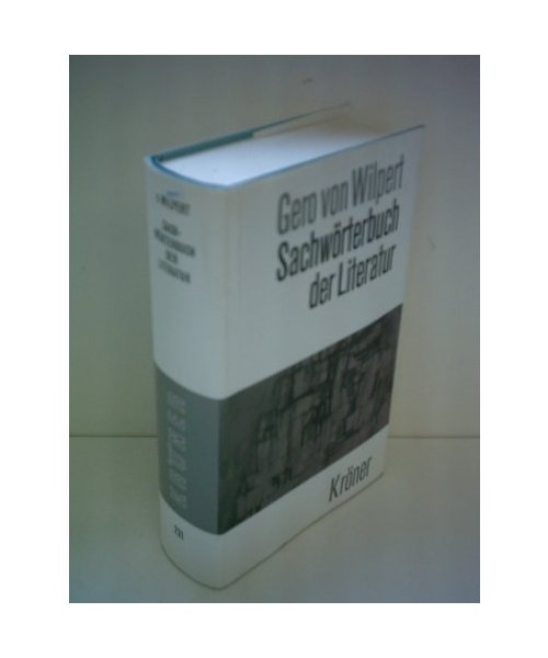 Sachwörterbuch der Literatur