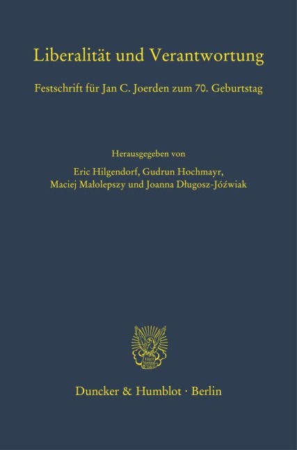 Liberalität und Verantwortung.