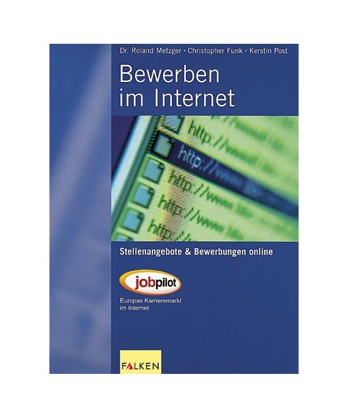 Bewerben im Internet.