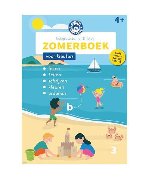 Het Grote Junior Einstein Zomerboek: voor kleuters
