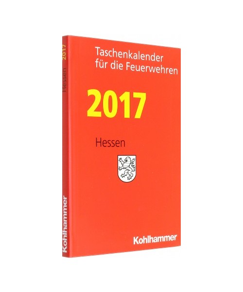Taschenkalender für die Feuerwehren 2017 / Hessen