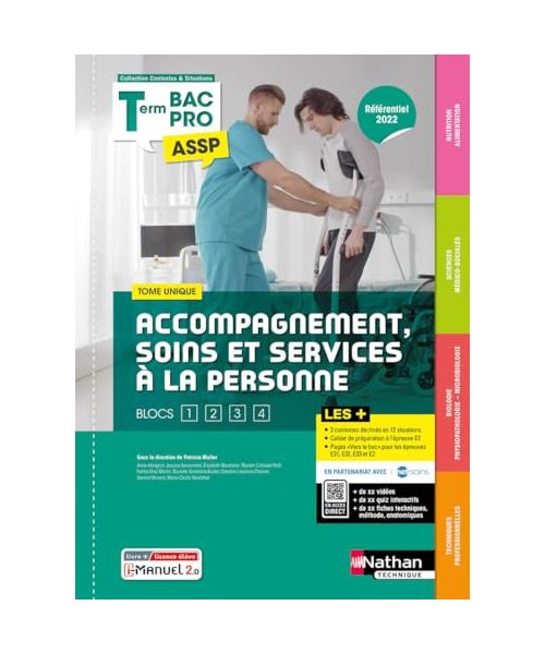 ASSP Tome unique Tle BAC Pro ASSP - 2024 - Manuel - élève - + iManuel