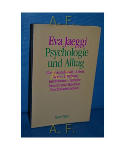 Psychologie und Alltag