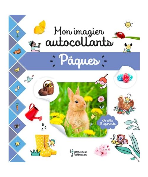 Mon imagier autocollants - Pâques