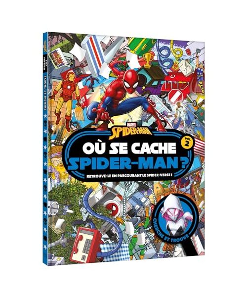 SPIDER-MAN - Où se cache Spider-Man ? vol.2 - Cherche et trouve - MARVEL: Volume 2