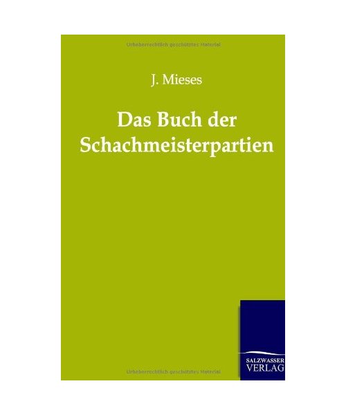 Das Buch der Schachmeisterpartien