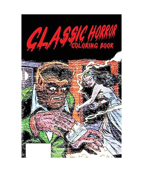 Classic Horror Coloring Book
