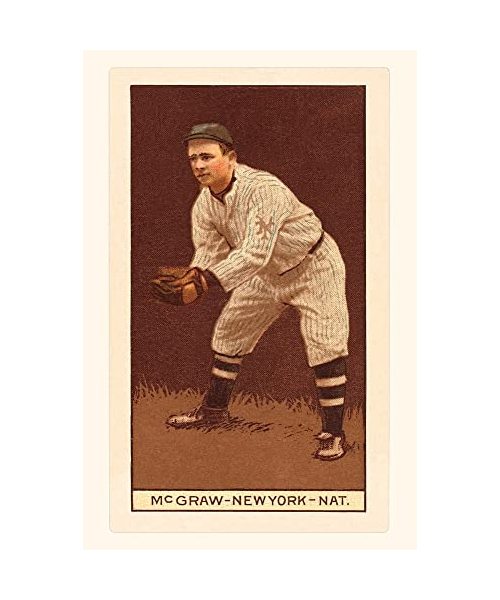 Vintage Journal Early Baseball Card, John McGraw