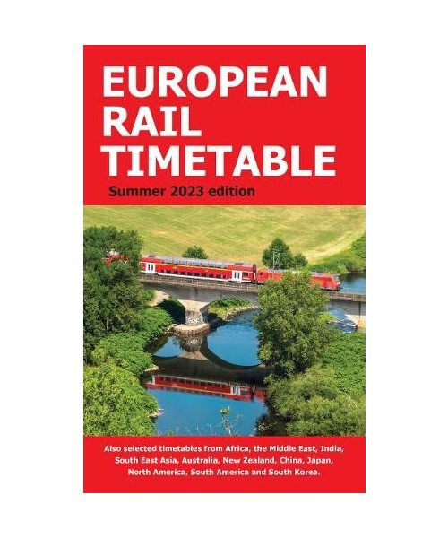 European Rail Timetable Summer 2023