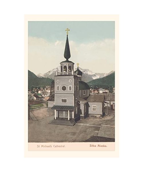 Vintage Journal St. Michael's Cathedral, Sitka, Alaska