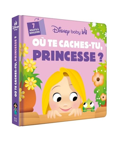 DISNEY BABY - Où te caches-tu, princesse ? - Avec des volets à soulever