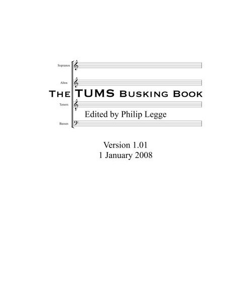 TUMS Busking Book