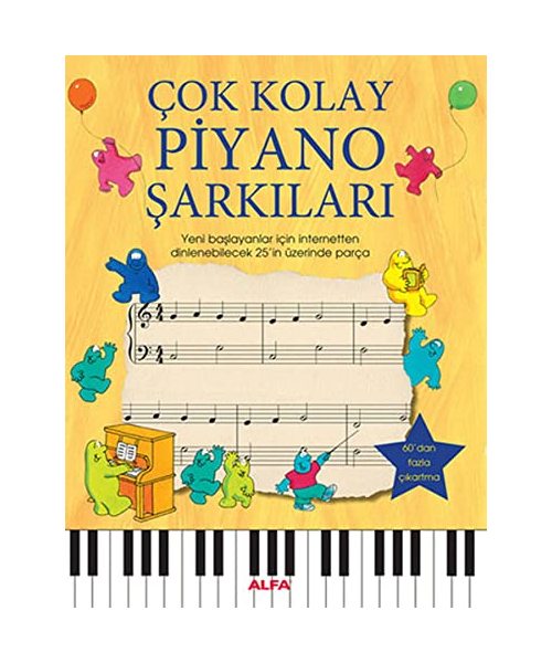 Cok Kolay Piyano Sarkilari